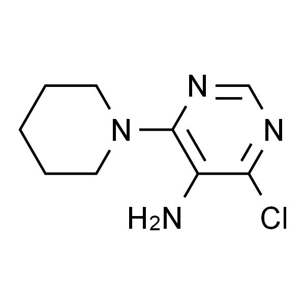 4-氯-6-(1-哌啶基)-5-嘧啶胺