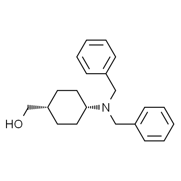 Cyclohexanemethanol, 4-[bis(phenylmethyl)amino]-, cis-