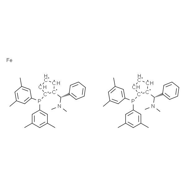 (R,R)-(+)-2,2'-Bis[(S)-(N,N-dimethylamino)(phenyl)methyl]-1,1'-bis(di(3,5-dimethylphenyl)phosphino)ferrocene, min. 97%