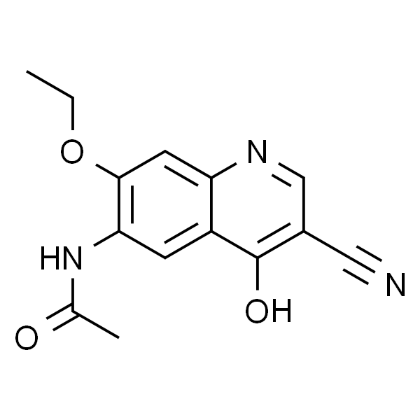 N-(3-氰基-7-乙氧基-4-羟基喹啉-6-基)乙酰胺