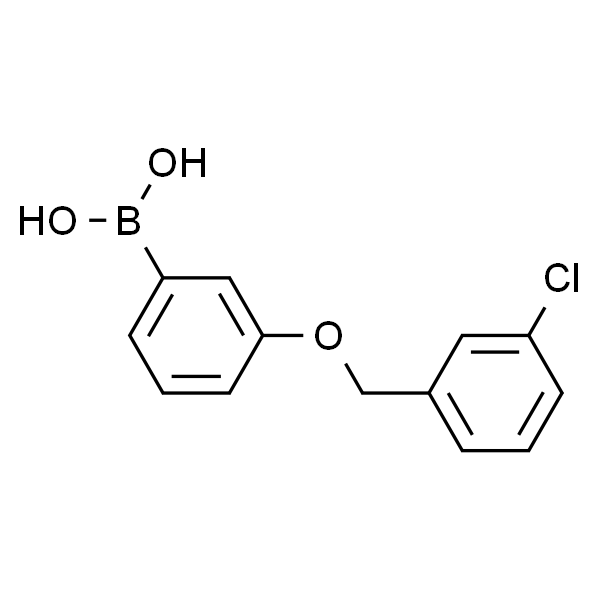 3-(3'-氯苄氧基)苯基硼酸