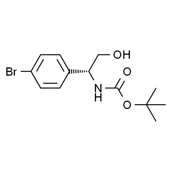 (R)-(1-(4-溴苯基)-2-羟乙基)氨基甲酸叔丁酯