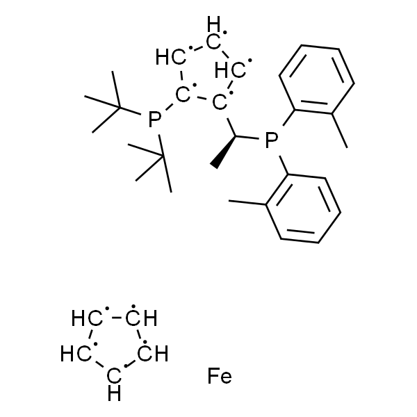 (S)-1-[(RP)-2-(二叔丁基膦基)二茂铁基]乙基双(2-甲基苯基)膦