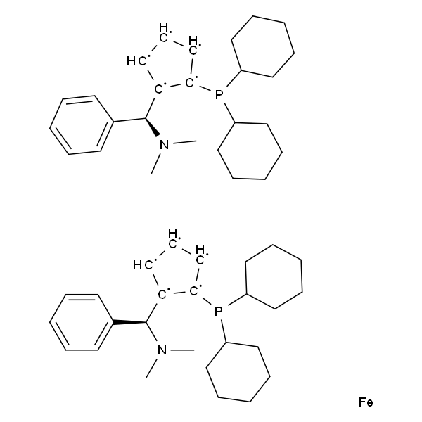 (RP,R'P)-1,1'-双(二环己基膦基)-2,2'-双[(S)-α-(二甲氨基)苄基]二茂铁