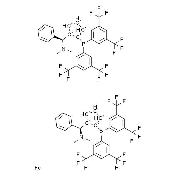 (1S,1'S)-1,1'-Bis[bis[3,5-bis(trifluoromethyl)phenyl]phosphino]-2,2'-bis[(S)-(dimethylamino)phenylmethyl]ferrocene