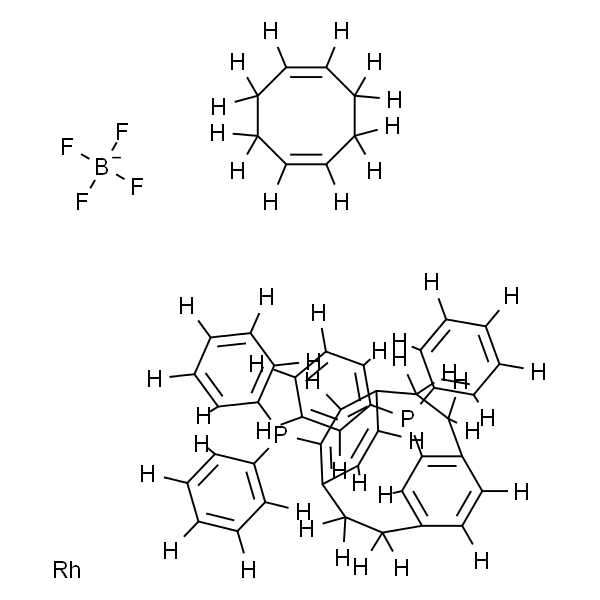 (R)-(-)-4,12-双(二苯基膦基)[2.2]对环芳烷(1,5环辛二烯)铑(I)四氟硼酸盐催化剂