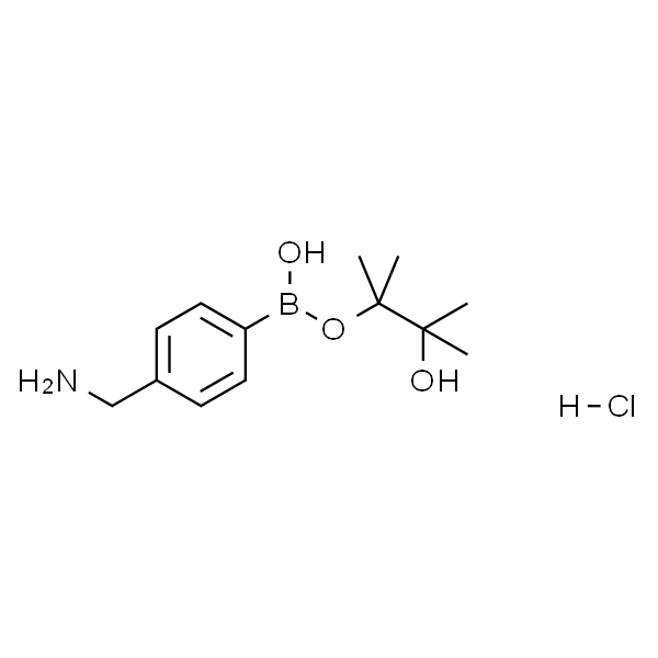 (4-(4,4,5,5-四甲基-1,3,2-二氧杂硼杂环戊烷-2-基)苯基)甲胺盐酸盐