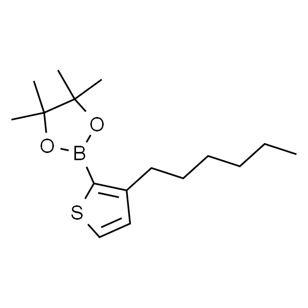 3-己基-2-(4,4,5,5-四甲基-1,3,2-二氧杂环戊硼烷-2-基)噻吩