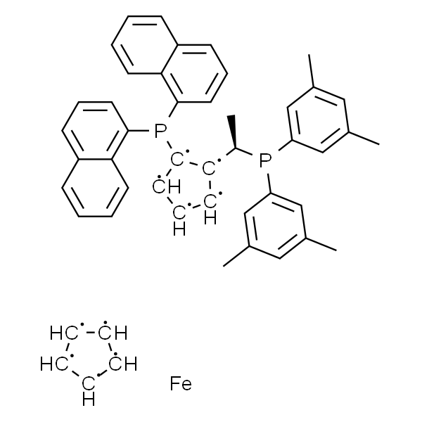 (R)-(-)-1-[(S)-2-(二-1-萘基膦基)二茂铁基]乙基二-3,5-二甲苯基膦