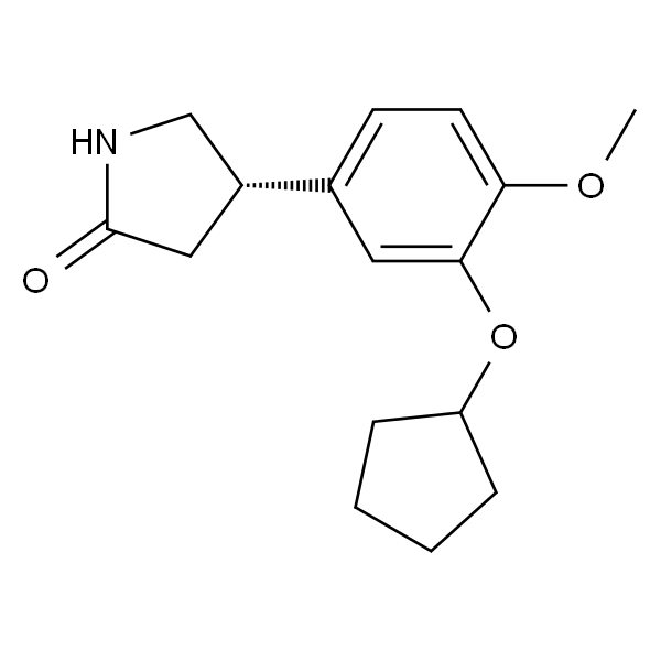 (S)-4-[3-(环戊基氧基)-4-甲氧基苯基]-2-吡咯烷酮