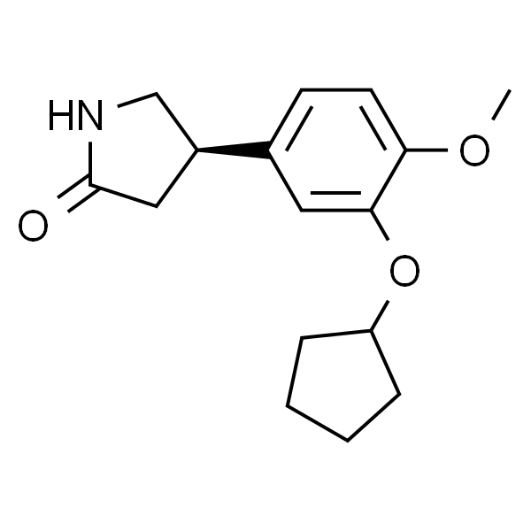 (4R)-4-[3-(环戊氧基)-4-甲氧基苯基]吡咯-2-酮