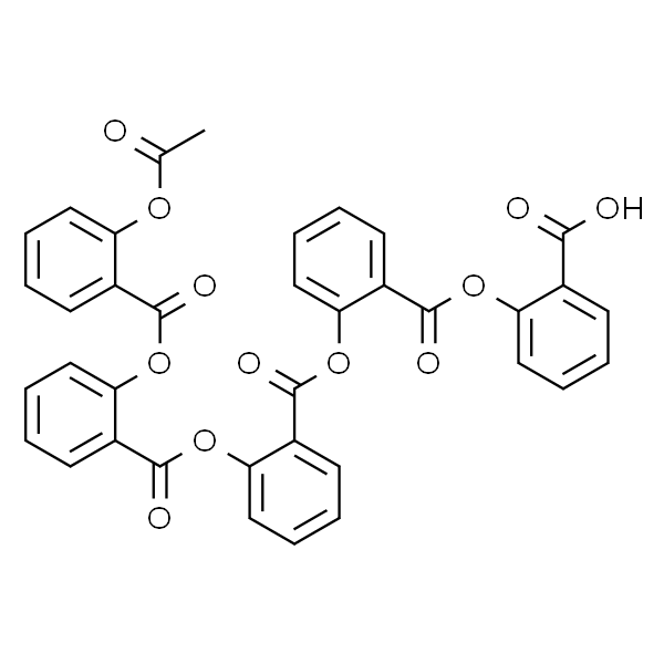 2-[[2-[[2-(Acetyloxy)benzoyl]oxy]benzoyl]oxy]benzoic Acid 2-[(2-Carboxyphenoxy)carbonyl]phenyl Ester