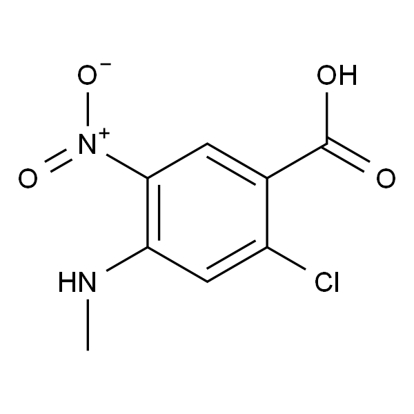 2-氯-4-(甲基氨基)-5-硝基苯甲酸