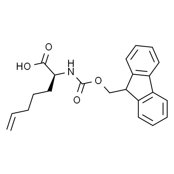 (S)-N-Fmoc-2-氨基-6-烯庚酸