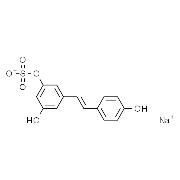 反式白藜芦醇3硫酸盐钠