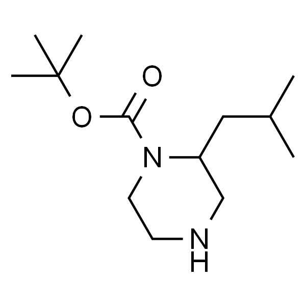 1-N-叔丁氧羰基-2-异丁基哌嗪