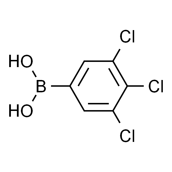 3,4,5-三氯苯硼酸 (含有数量不等的酸酐)