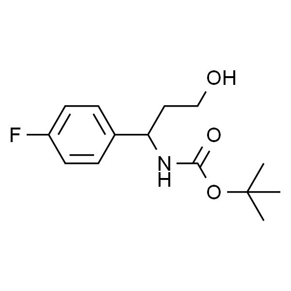 3-(Boc-氨基)-3-(4-氟苯基)-1-丙醇