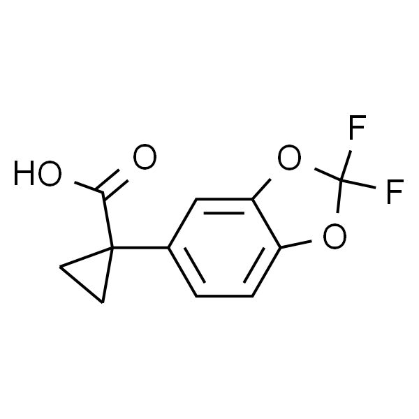 1-(2,2-二氟苯并[d][1,3]二氧杂环戊烯-5-基)环丙烷甲酸