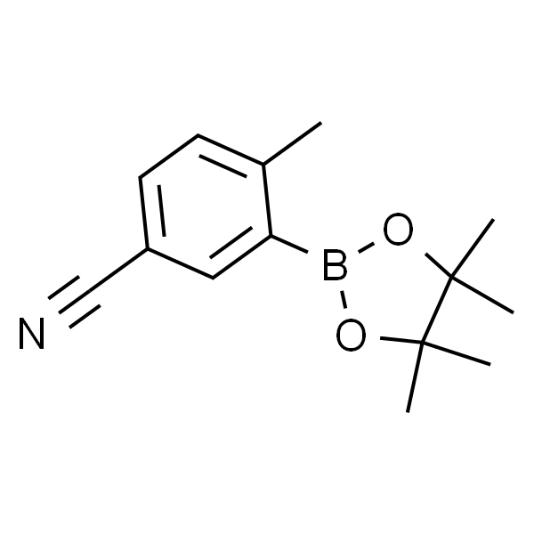 4-甲基-3-(4,4,5,5-四甲基-1,3,2-二氧硼杂环戊烷-2-基)苯甲腈