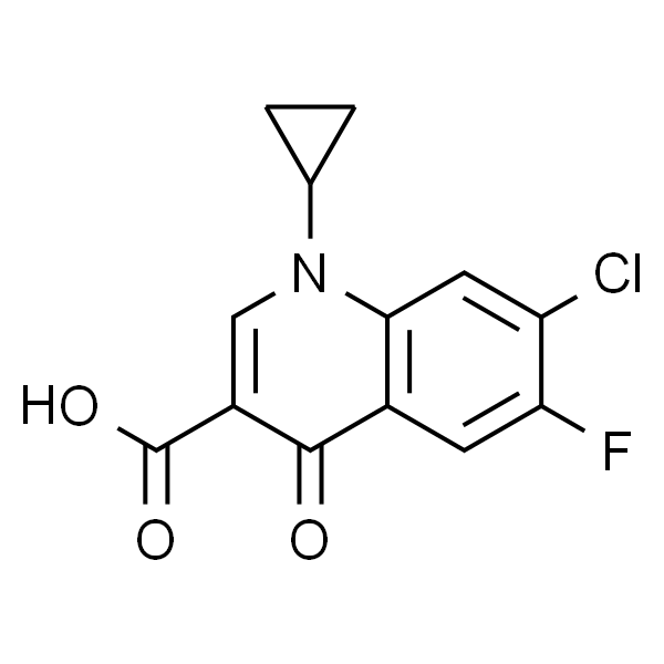 7-氯-6-氟-1-环丙基-1,4-二氢-4-氧-3-喹啉羧酸