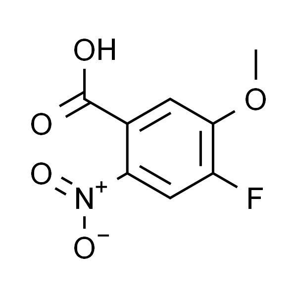 2-硝基-4-氟-5-甲氧基苯甲酸