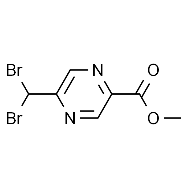 5-(二溴甲基)吡嗪-2-甲酸甲酯