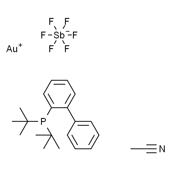 2-二叔丁基膦-1,1'-联苯(乙腈)金(I)六氟锑酸盐