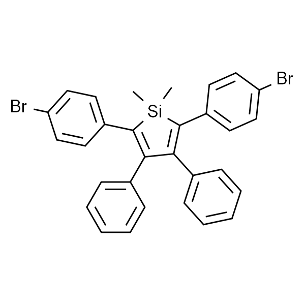2,5-双(4-溴苯基)-1,1-二甲基-3,4-二苯基噻咯