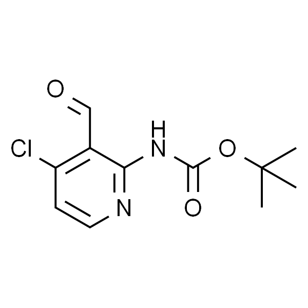 4-氯-3-甲酰基吡啶-2-氨基甲酸叔丁酯