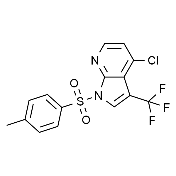4-chloro-3-(trifluoromethyl)-1-tosyl-1H-pyrrolo[2,3-b]pyridine