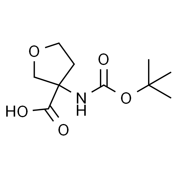 3-((叔丁氧基羰基)氨基)四氢呋喃-3-羧酸