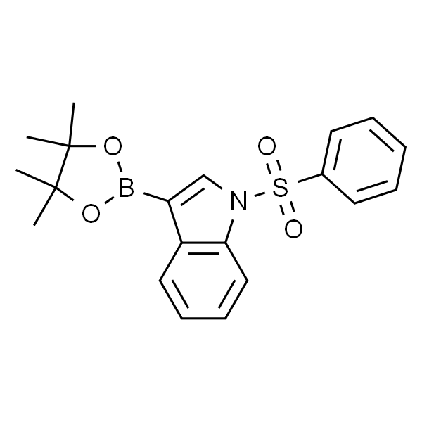 1-(苯磺酰基)-3-吲哚硼酸嚬哪醇酯