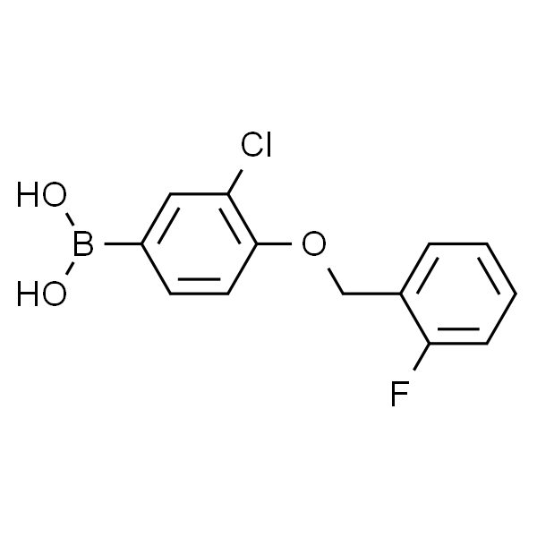 3-Chloro-4-(2-fluorobenzyloxy)phenylboronic acid