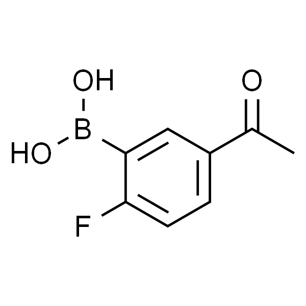 2-氟-5-乙酰基苯硼酸
