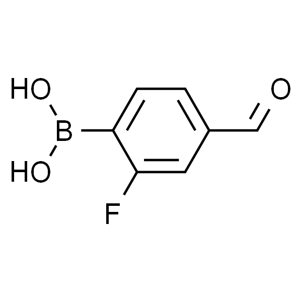 2-氟-4-甲酰基苯硼酸 (含不同量的酸酐)