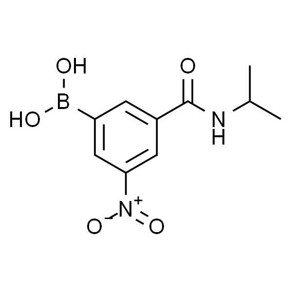 3-异丙基氨甲酰基-5-硝基苯硼酸