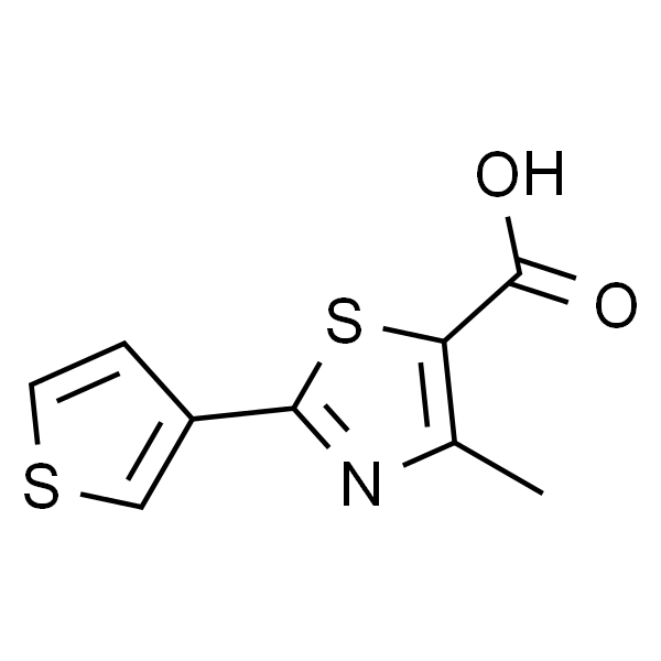 4-甲基-2-(3-噻吩基)噻唑-5-羧酸