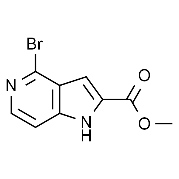 4-溴-5-氮杂吲哚-2-甲酸甲酯