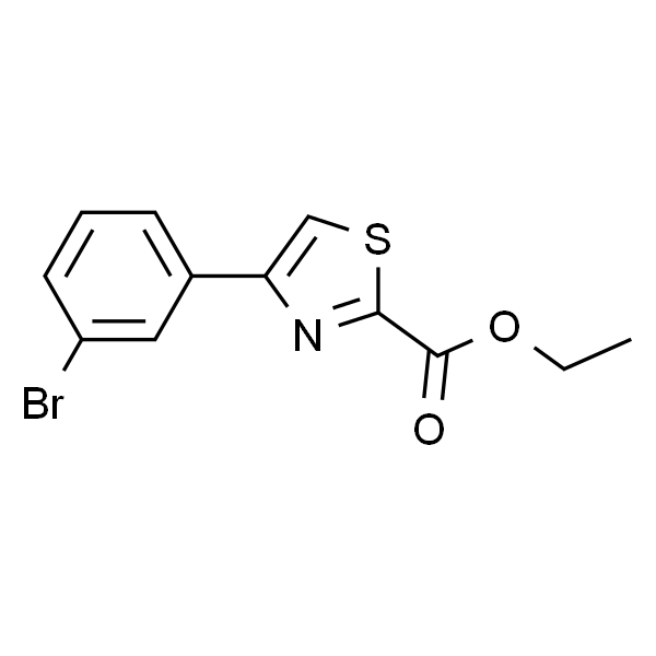 4-(3-溴苯基)噻唑-2-甲酸乙酯