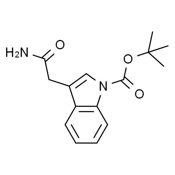 1-tert-Butoxycarbonyl-1H-indole-3-acetamide