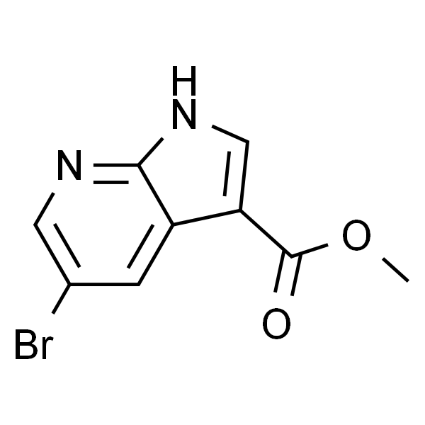 5-溴-1H-吡咯并[2,3-b]吡啶-3-甲酸甲酯