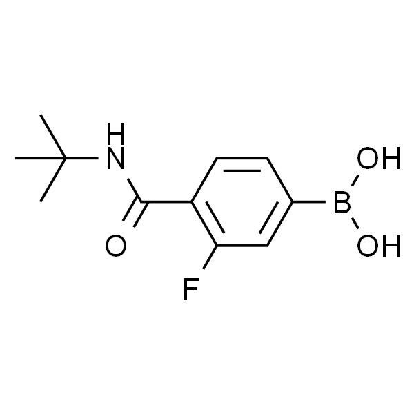 [4-(tert-butylcarbamoyl)-3-fluoro-phenyl]boronic acid