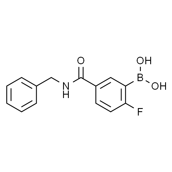 [5-(benzylcarbamoyl)-2-fluoro-phenyl]boronic acid