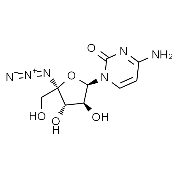 4-氨基-1-(4-C-叠氮基-beta-D-呋喃阿拉伯糖基)-2(1H)-嘧啶酮