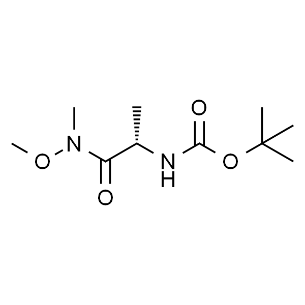 N-(叔丁氧羰基)-L-丙氨酸N'-甲氧基-N'-甲胺