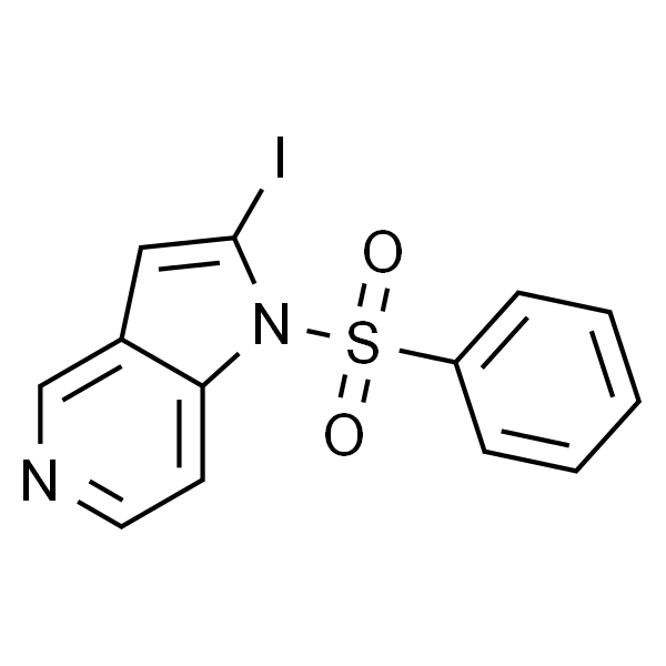 2-碘-1-苯磺酰基-1H-吡咯并[3，2-c]吡啶