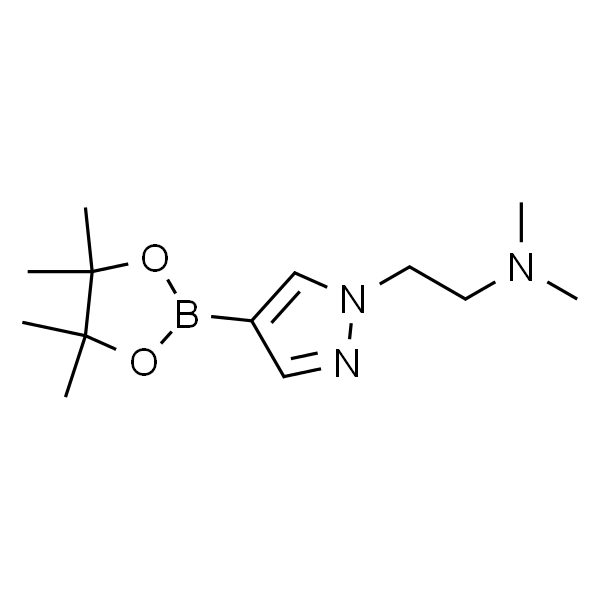 N,N-二甲基-2-(4-(4,4,5,5-四甲基-1,3,2-二氧硼杂环戊烷-2-基)-1H-吡唑-1-基)乙胺