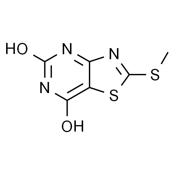 2-(甲硫基)噻唑并[4,5-D]嘧啶-5,7-二醇