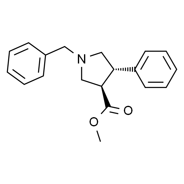 反式-1-苄基-4-苯基吡咯烷-3-羧酸甲酯